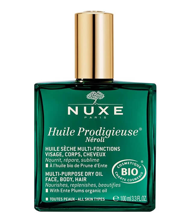 NUXE | HUILE PRODIGIEUSE NÉROLI HUILE SÈCHE MULTI-FONCTIONS VISAGE, CORPS, CHEVEUX